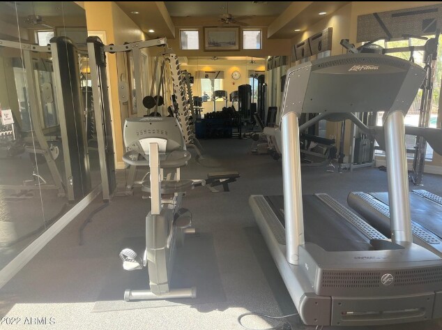Condo fitness center - 29606 N Tatum Blvd
