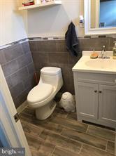 Downstairs half bath. - 1250 South 29th Street