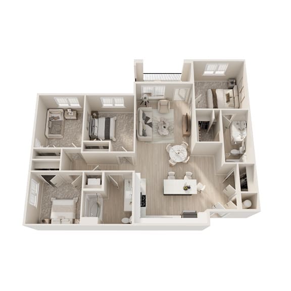 2X2 - Ironwood Ranch Apartments