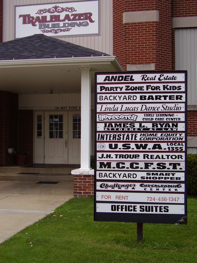Building is home to about a dozen different businesses - Trailblazer Building