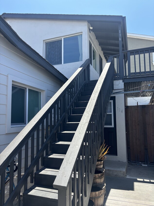 Stairs to Unit 116 - 116 2nd St
