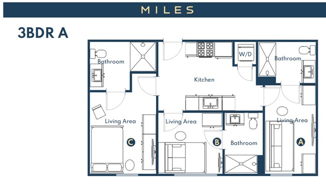 Foto del interior - Miles at Harvard | Live Simply ||Co-Living