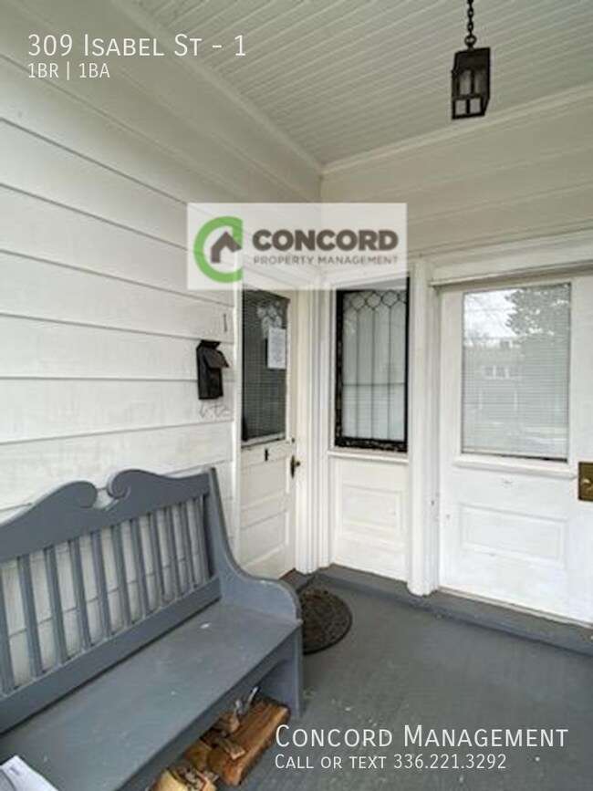 Foto del edificio - 309 Isabel Street - 1/Concordmgmt.com 336-...