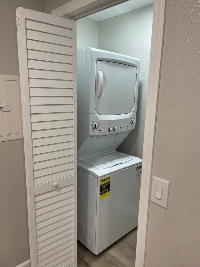 Laundry inside the unit - 1012 Cypress Ave