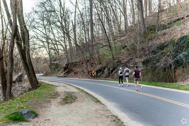 You'll find many young fitness enthusiasts running through Rock Creek Park.