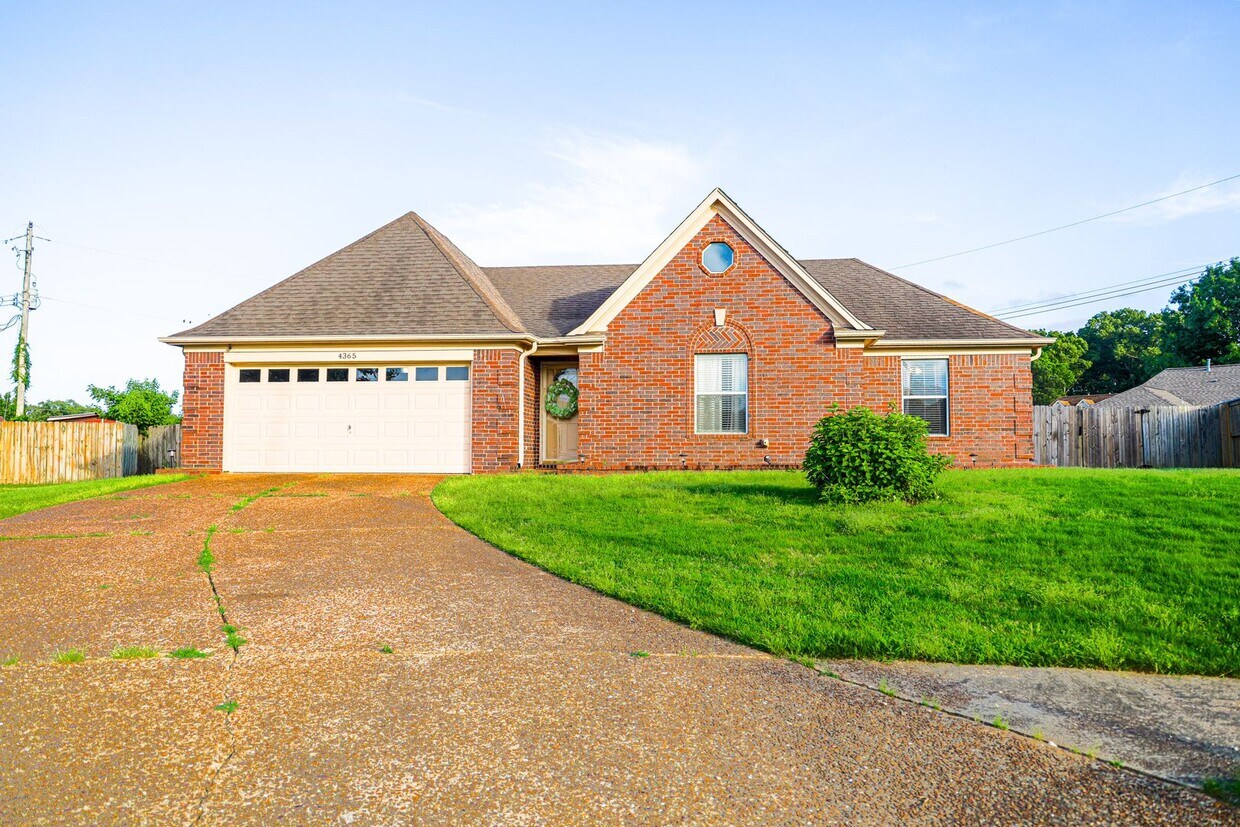 4365 Eckois Cove, Millington, TN 38053 House Rental in Millington, TN