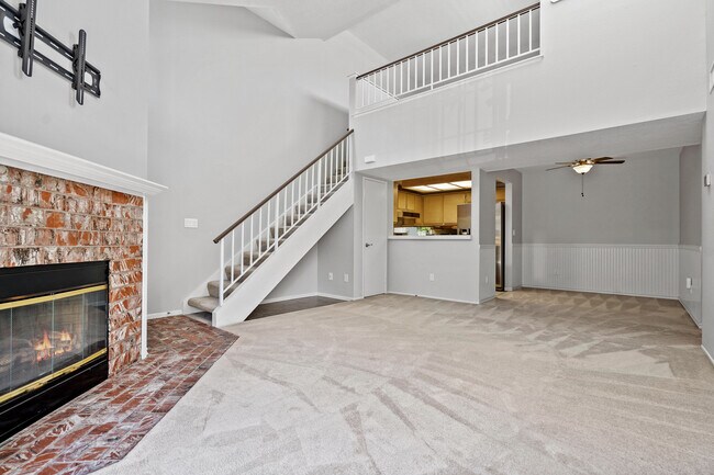 Staircase to loft / bedroom (with closet) - 24145 Del Monte Dr