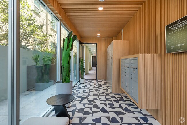 Vestíbulo - Bloom Beverly Grove -Upscale Co-Living