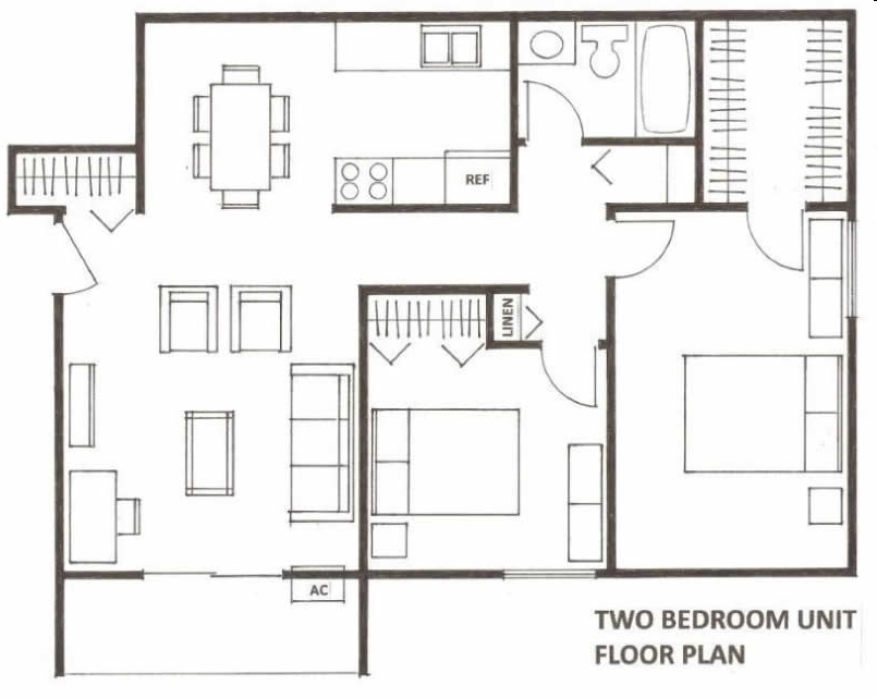 2HAB/1BA - Elkhorn Village