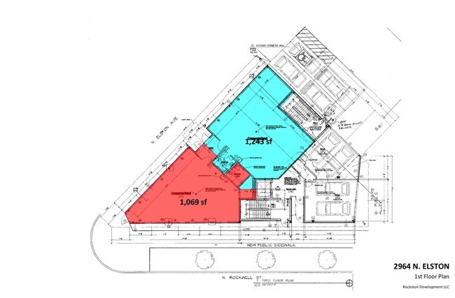 Floorplan - 2964-2968 N Elston Ave
