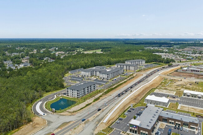 Aerial Photo - Monument at Pooler