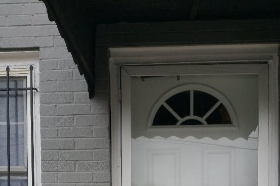 Front entry to bldg - 301 S 21st St