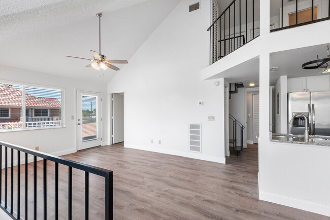 Soaring ceilings allows for Loft - 8006 Waterview Way