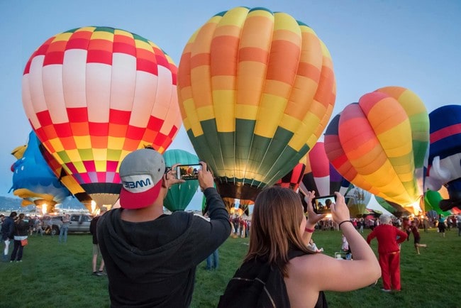 The Albuquerque International Balloon Fiesta