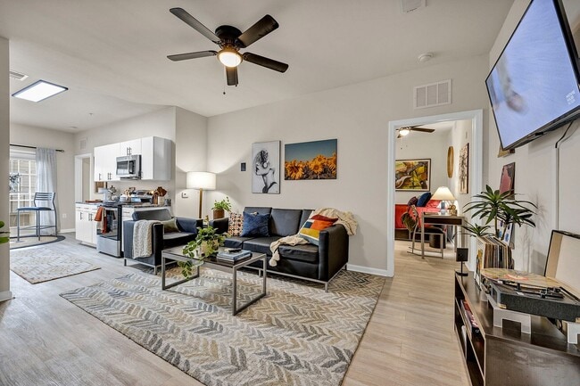 Luxe - Model - Living Room - The Luxe on West Call Apartments