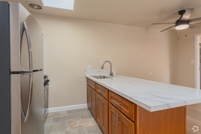 1BR, 1BA - Unit 21 - Kitchen - The Montecito