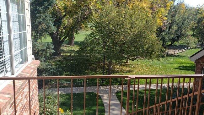 View from front porch - 13813 E Lehigh Ave