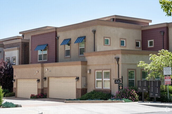 Town homes with attached garages and plenty of room for a single-family in San Dimas.