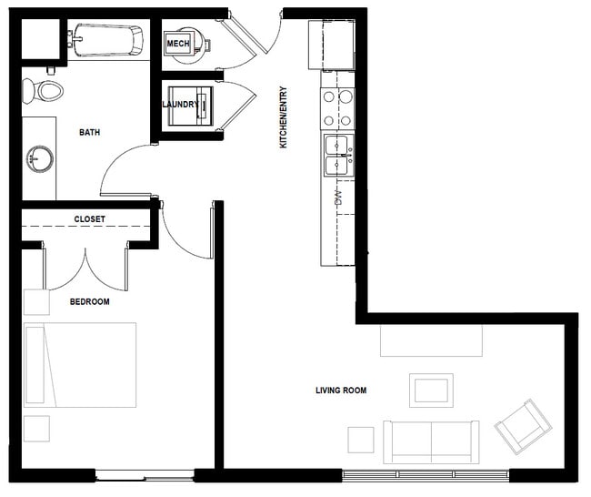 Mockingbird 1BD/1BTH - Reg - TreeHouse