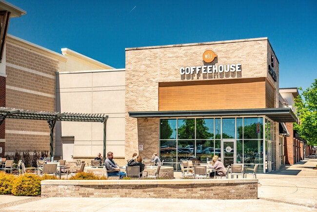 Bellevue’s Well Coffeehouse offers patio seating for coffee lovers.