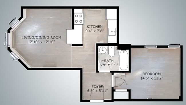 Foto del edificio - 109 Queensberry St