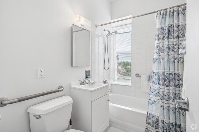 1BR, 1BA - 500SF - Bathroom - Rumely Senior Apartments