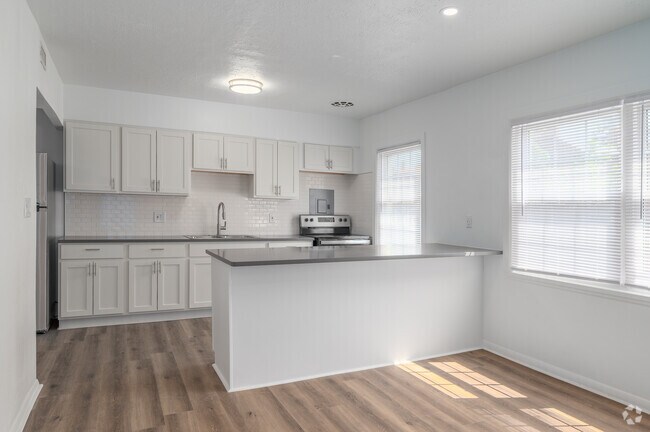 2HAB, 1BA - 800 ft² - Cocina - Farnsleigh Apartments