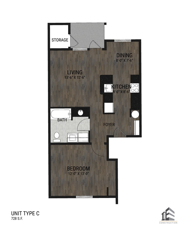Floorplan - Eastpark Apartment Homes