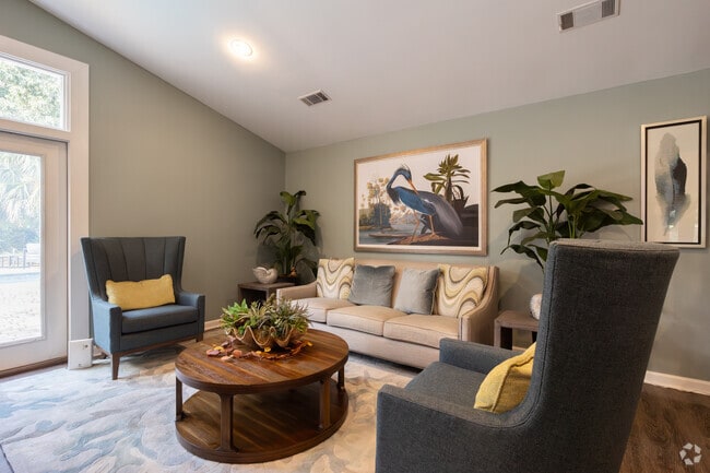 Interior Photo - Heron on the Bluffs