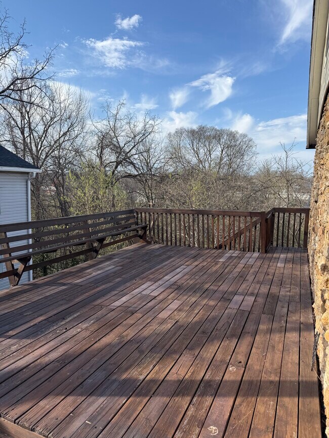 Large Deck - 1014 Saint Marys Blvd