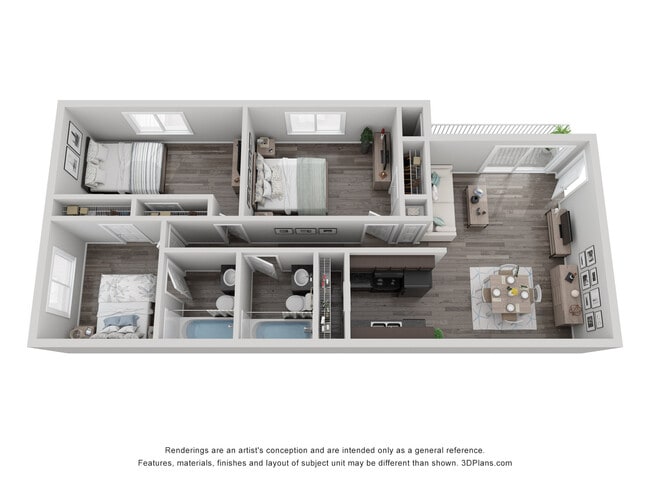 3 BR/2 BR - Savannah Ridge