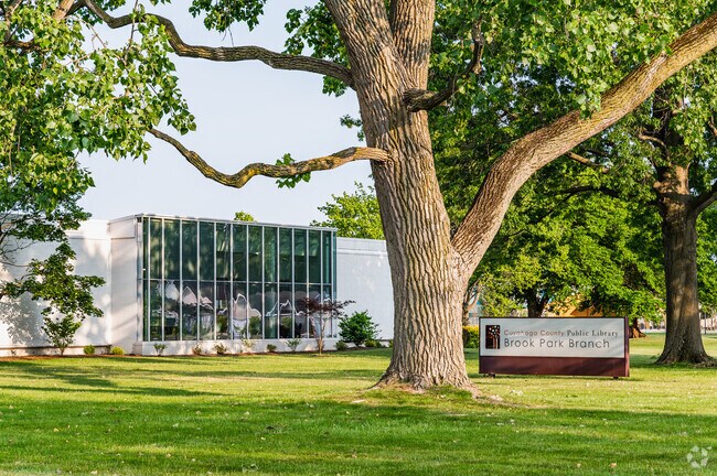 Brook Park has a branch of the Cuyahoga Public Library in Kennedy Park.