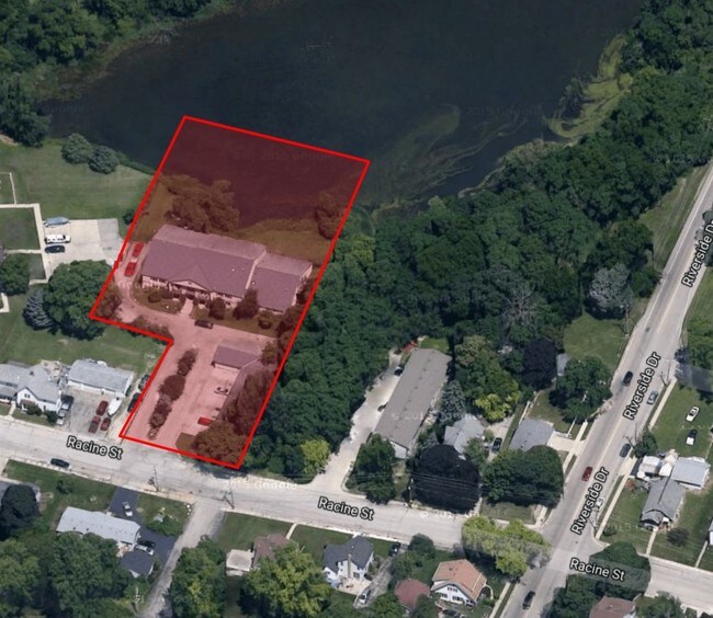 Aerial Photo - 412 Racine St
