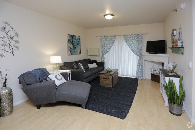 Sala de estar - West Ridge Apartments