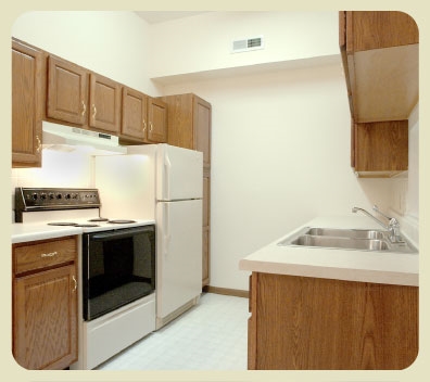 Cocina - Potters Creek Apartments