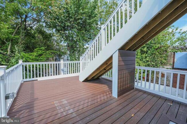 2nd floor deck - 1032 W Franklin St