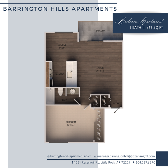 Interior Photo - Barrington Hills Apartments