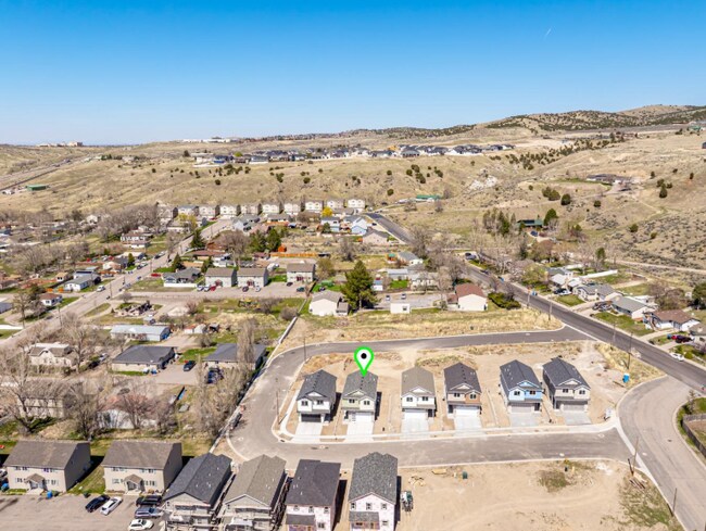 Vista aérea del norte - 1164 Jasper Loop