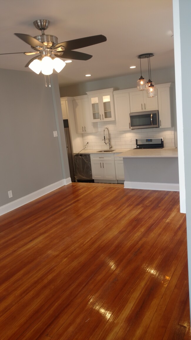 Kitchen from Living Room - 36 Harrison St