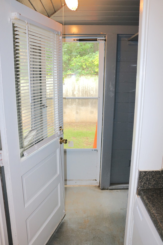 Mud Room set off Kitchen - Homewood Townhouse Apartments