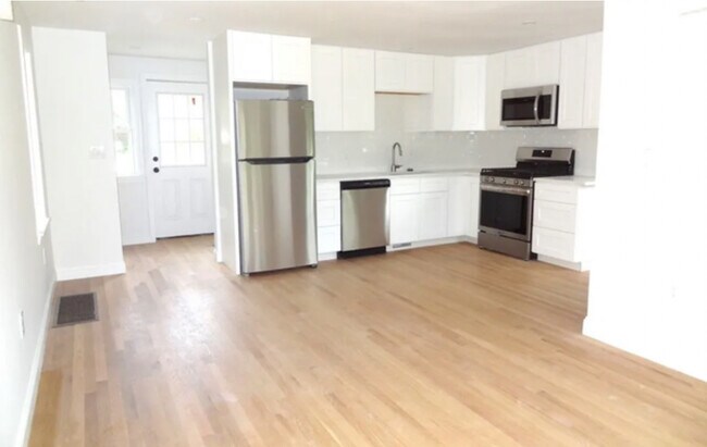 Open floor plan kitchen/ living room - 81 Pleasant St