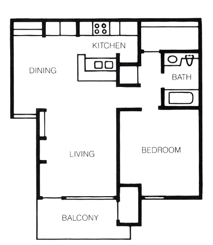 1BR/1BA - Willows by Riva Park