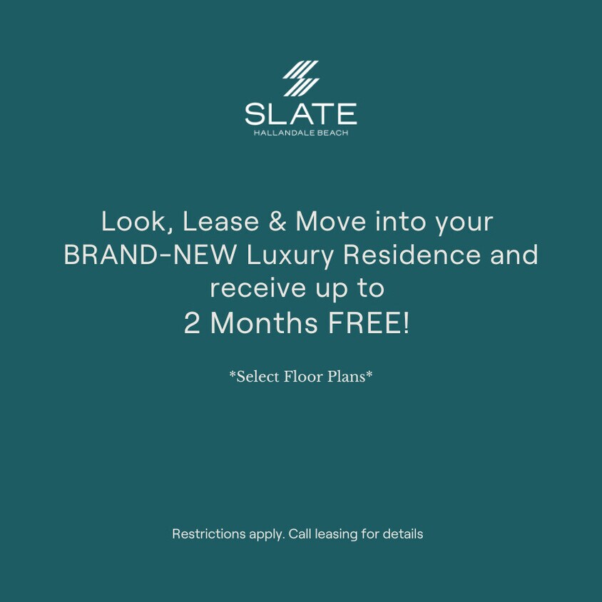 Slate Hallandale Beach Apartments 101 Diplomat Pky Hallandale Beach, FL