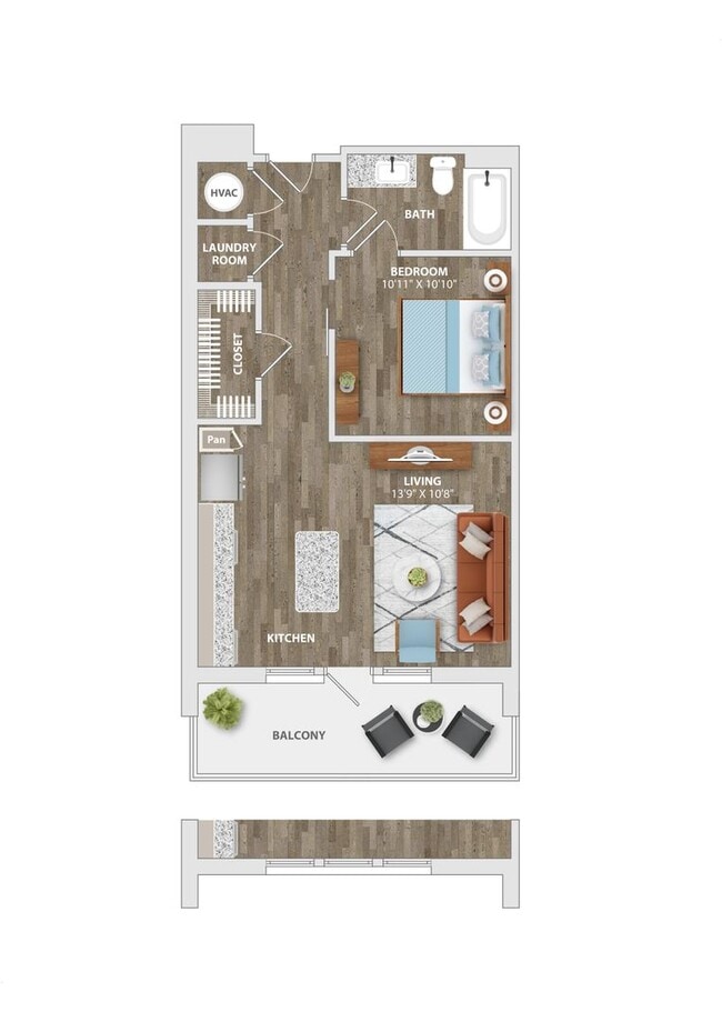 Interior Photo - Mill One Apartments