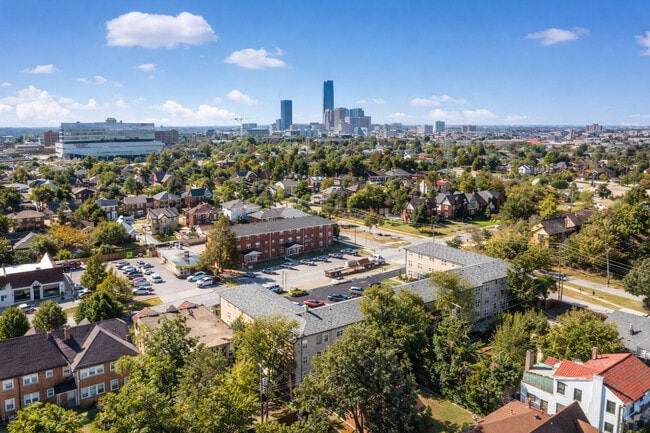 Aerial View of Downtown - The Albert