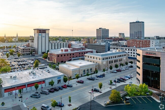 Downtown South Bend is always full of action.