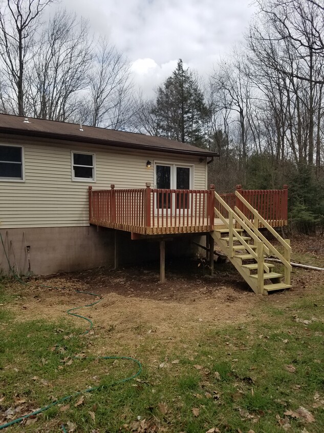 Back/deck View - 140 Tunnel Rd