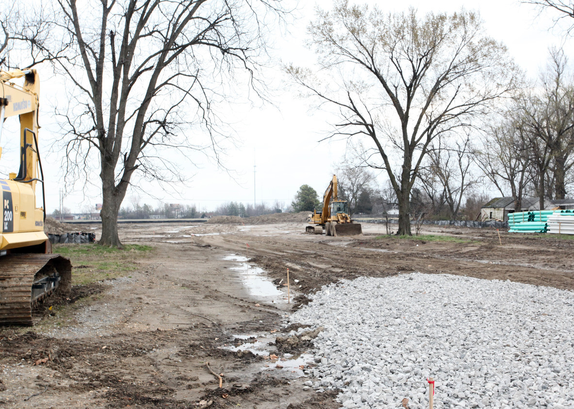 Site construction - Dogwood Cottages