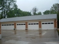 garages in rear - 25 Hadley Ave