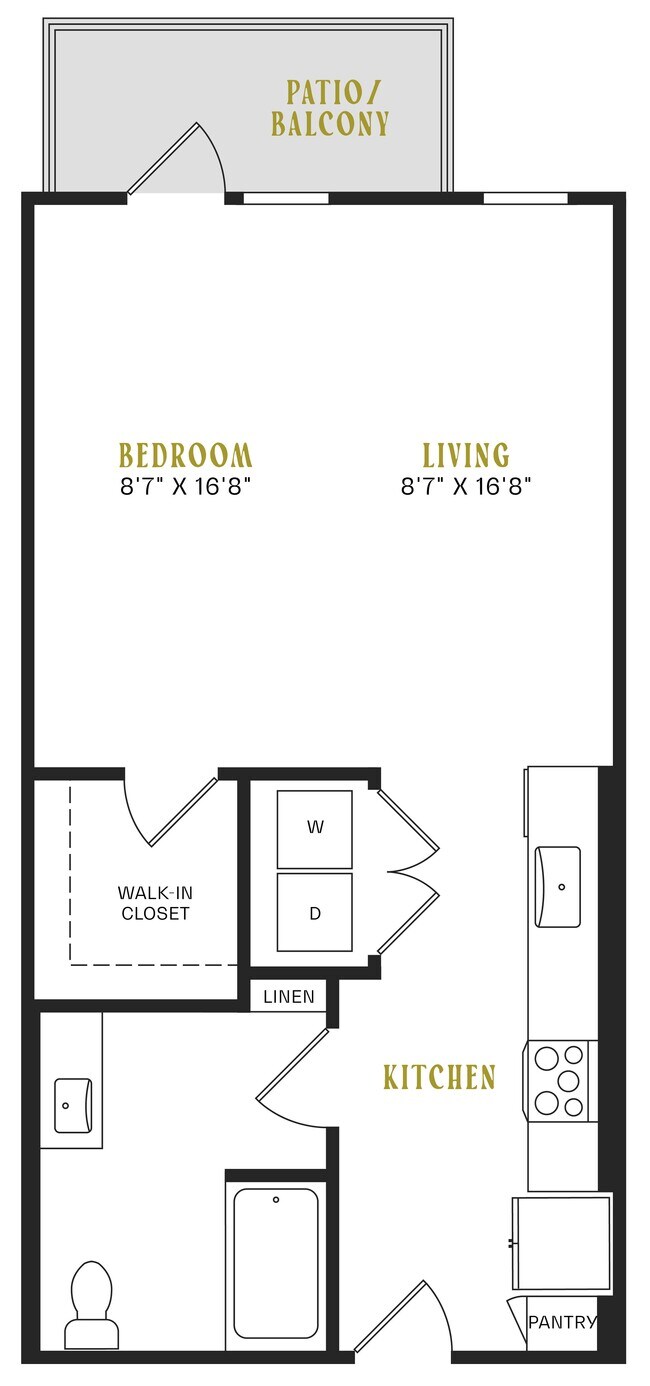 Plano de planta - Alexan St. Elmo